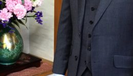 オーダースーツ　フィッティング