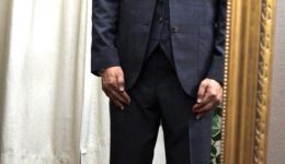 オーダースーツ　フィッティング