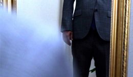 オーダースーツ　フィッティング