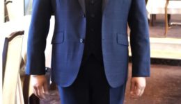 オーダースーツ　フィッティング