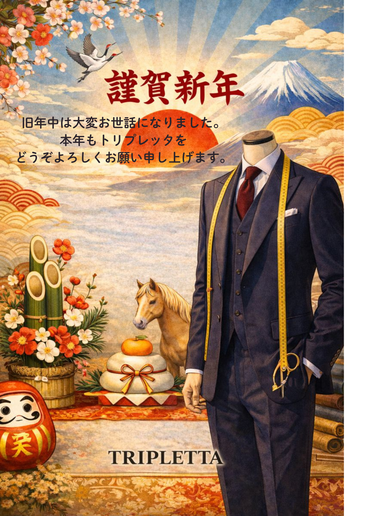 トリプレッタ謹賀新年